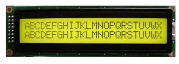 Character LCD Display Module 40 Characters X 2 Lines STN Yellow Green 4002 Character COB LCD Module