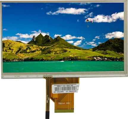 7.0 インチ 800×480 TFT LCD ディスプレイ モジュール 計器計と自動車電子機器